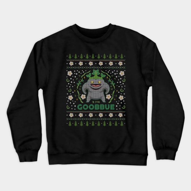 Goobbue Ugly Sweater Crewneck Sweatshirt by Lagelantee